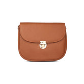 Tan Brown Ember Leather Handbag